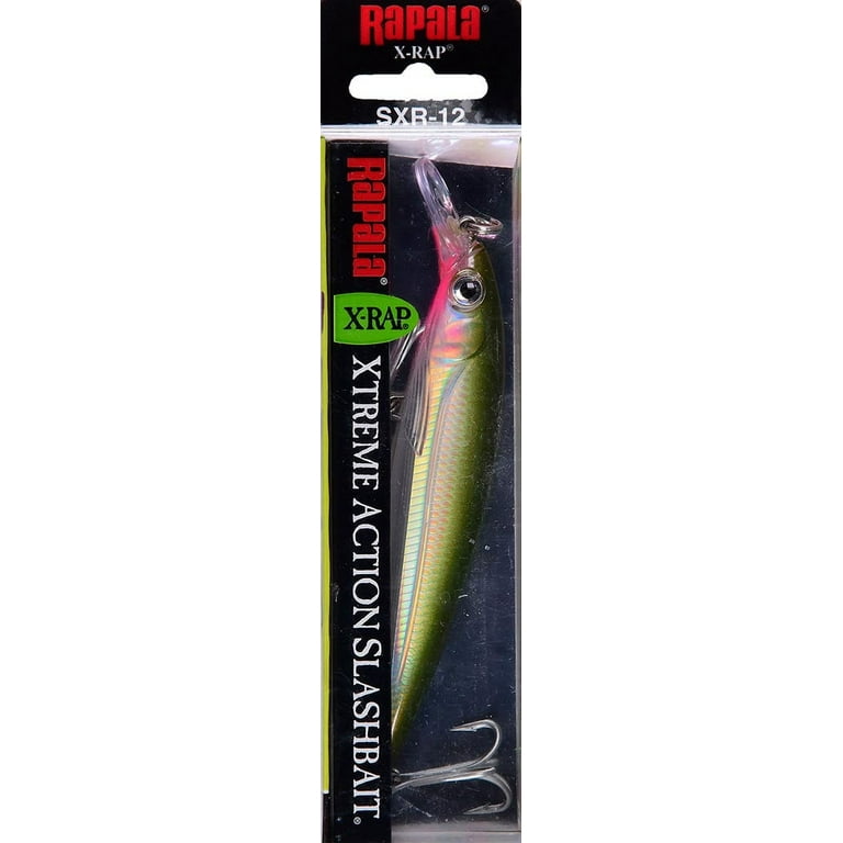 Rapala Jerkbait X-Rap Saltwater 12 Fishing Lure, 4.75