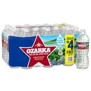 Ozarka Texas Spring Water, 16.9 fl oz, 28-Pack Plastic Bottles
