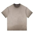 thumbnail image 4 of dazeni Women's Oversized T Shirts Fashion Workout Plus Size Crewneck Tops Short Sleeve Tops Casual Loose Basic Tee Shirt Beach Vacation Gym Clothes 2025 S-5XL, 4 of 4