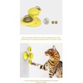 thumbnail image 4 of Spinning Pinwheel Teasing Scratchlin Ticklin Juguete interactivo para gatos Rojo Verde, 4 of 5