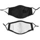 thumbnail image 2 of CHAO Masque Facial Respirant 100 % Coton Avec Valve Air Et Boucles D'oreilles Rglables Et Pince De Nez, Rutilisable, Lavable Pour Un Usage Public Quotidie, 2 of 5