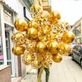 thumbnail image 4 of 20 globos de látex con confeti de color rosa y azul de 12 pulgadas, decoraciones para fiestas de cumpleaños para niños, niñas, baby shower, bodas, suministros para adultos, 4 of 5