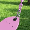 thumbnail image 4 of Asiento de Columpio Rosa swing-n-slide con Cadenas Recubiertas sin Pellizcos, 4 of 5