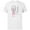 White, variant on Marvel Avengers The Vision Solar Gem Data Readout - Short Sleeve Cotton T-Shirt for Adults - Customized-White