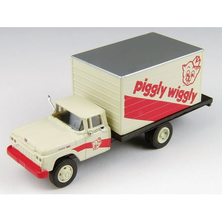 Classic Metal Works 30452 Ho 1960 Ford F 500 Box Body Delivery Truck Piggly Wi