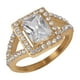 thumbnail image 1 of Anillos de Mujer de Compromiso y Promesa, LuckyLy Acero Inoxidable Baño Oro 18k o Color Plata y Zirconia Cúbica – Joyería ideal como Regalos para Mujer Cumpleaños y Regalos para Mamá Navidad, dorado 8, 1 of 8