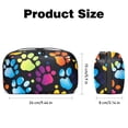 thumbnail image 5 of Dog Paw Print Travel Case Storage Box Charger Case Organizer Cord Storage Organizer Box - Oxford Fabric Waterproof Electronic Digital Accessories Organizer Case, 5.9x9.44x3.14 in, 5 of 6