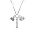 thumbnail image 2 of Delight Jewelry Silvertone HOPE Stamp Always My Mother Bar Zoe Necklace, 2 of 4