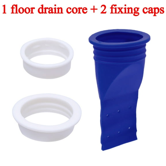 Floor Drain Anti Odor Smell Sinks Waste Hair Clogging Sewer Pipe Silicone Stopper Water Filter Bathroom Kitchen Shower Plug Tool