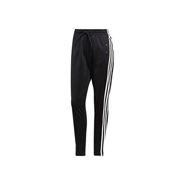 adidas Women's ID 3-Stripes Snap Pants, Black, Medium, Black, Size ...