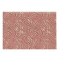 thumbnail image 1 of Coral Cutting Board, Leaves on Branches Botanical Theme Foliage Forest Curvy Twigs Seasonal Nature, Decorative Tempered Glass Cutting and Serving Board, Large Size, Coral Peach Black, by Ambesonne, 1 of 1