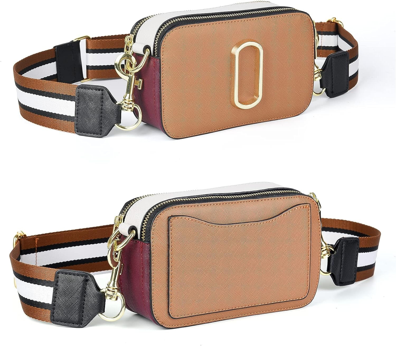 THE SNAPSHOT LEATHER CROSSBODY BAG