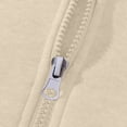 thumbnail image 4 of Mens Hoodie Quarter Zip Pullover With Drawstrings Waffle Hoodie Pullover Hoodie Plaid Solid Color Sweatshirts Mens Winter Hoodie, 4 of 6