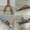 thumbnail image 2 of Elastic Suspenders, 4 Clips Khaki, 2 of 4