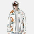 thumbnail image 4 of Sigee Animals in Transport Print UPF50+ Men's Sun Protection Hoodie Shirt SPF UV Shirt Long Sleeve Fishing Outdoor Lightweight, S-3XL, 4 of 9