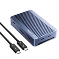 thumbnail image 1 of Acasis 40Gbps M.2 NVME SSD Enclosure &  6-in-1 Docking Station DP 8K 60Hz Compatible with USB 3/4,TBU405Plus, 1 of 14