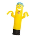 thumbnail image 2 of Joyfy Inflatable Halloween Costume for Child, Inflatable Tube waving arms and dancing, Full Body Dress UP (Yellow), 2 of 8