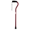 Equate Mobility Offset Handle Cane, Red