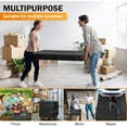 thumbnail image 3 of 6 Moving Packing Blankets 80 x 72 Inches (65 lb/Dozen) Heavy Duty Moving Pads for Protecting Furniture Professional Quilted Shipping Furniture Pads, 3 of 9
