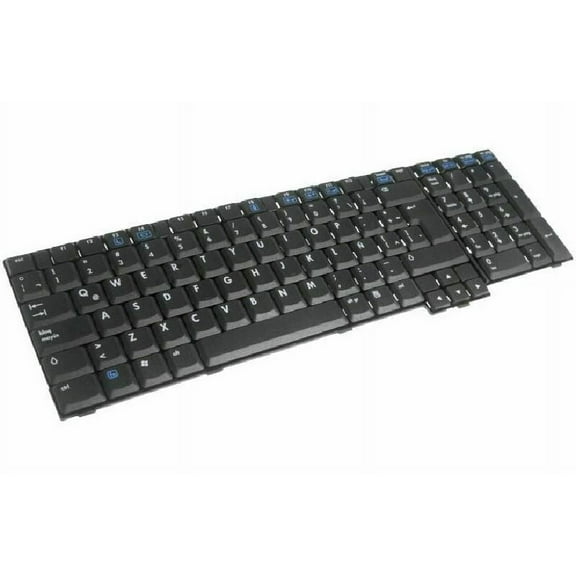 HP Nx9400 English Latin America QWERTY Keyboard 101 without Pointer 409911-161 409911161 409911-161 450471-001 K031202E1 K070602E1 KEYH8710P MP-06813US6698 PK13000X0410 PK1300X0400 PK13ZKF3F00