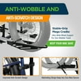 thumbnail image 3 of Young Electric Aluminum 200lb Bike Rack 2" Hitch 5" Fat Tire Support, for Trucks/SUVs/RV, 3 of 8