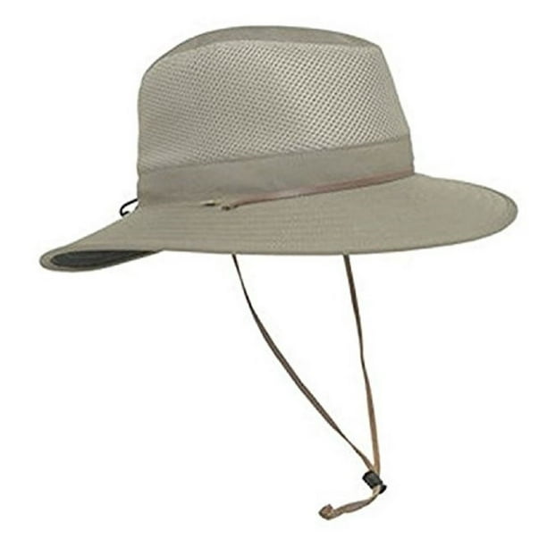 Solar Escape Solar Escape Outback Mens UV Protection UPF 50 Hat Khaki