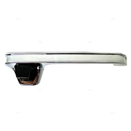 Gmc Chrome Door Handles - Outside Exterior Rear Chrome Back Door Handle Replacement for Chevrolet GMC Pickup Truck Suurban 6274816