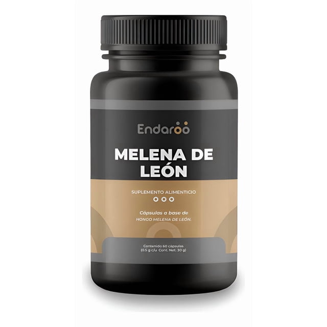 Hongo De Melena De León 60 Cápsulas Sin Sabor