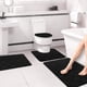 thumbnail image 5 of Fiudx Juego de Alfombras de Baño de Espuma, Suave Terciopelo Polar con Reverso Antideslizante, Muy Absorbentes, Lavables a Máquina, Juego de 4 Alfombras de Baño, Diseño Moderno, Multiusos, 40 X 60 Cm, 5 of 7