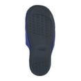 thumbnail image 4 of Roxoni Womens Contrast Color Trimmed Terry Scuff Slipper Indoor and Outdoor-Rubber Sole Large / 9.5-10, Blue, 4 of 4