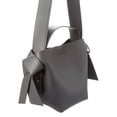 thumbnail image 3 of Acne Studios Musubi Mini Leather Shoulder Bag, Grey, 3 of 4