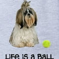 thumbnail image 2 of CafePress - Shih Tzu Life - Cute Infant Baby Football Bodysuit, 2 of 3