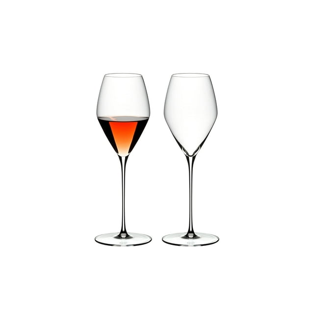 Juego de 2 copas de vino Riedel Veloce Rosé hechas a máquina