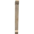 thumbnail image 2 of Ekena Millwork 3 1/2"W x 24"D x 36"H Traditional Slat Smooth Bracket, Douglas Fir, 2 of 4