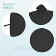 thumbnail image 3 of Waterproof Wheelchair Poncho - Breathable and Windproof Rain Poncho for Adults - Unisex Wheelchair Raincoat with Reflective Safety Rain Cover - Lightweight and Adjustable, 3 of 5
