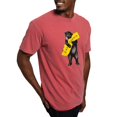 thumbnail image 4 of CafePress - Vintage California Bear Hug Illustration - Mens Comfort Colors Shirt, 4 of 5