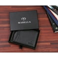 thumbnail image 3 of Father's Day Saving Mabella Bifold Slim Genuine Leather Wallet RFID Blocking Anti Theft Front Pocket Money Clip, Father's Day Gift for Men, 3 of 7