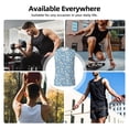 thumbnail image 5 of Disketp Floral Retro Style Sleeveless Tshirts for Men, Muscle Shirts for Men Dry Fit Tank Top-Medium, 5 of 5