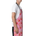 thumbnail image 3 of Lsque Cute Strawberry Waterproof Apron Chef Aprons for Men Heavy Duty Chemical Work Apron Extra Long Grilling Aprons with Adjustable Bib Apron, 3 of 9