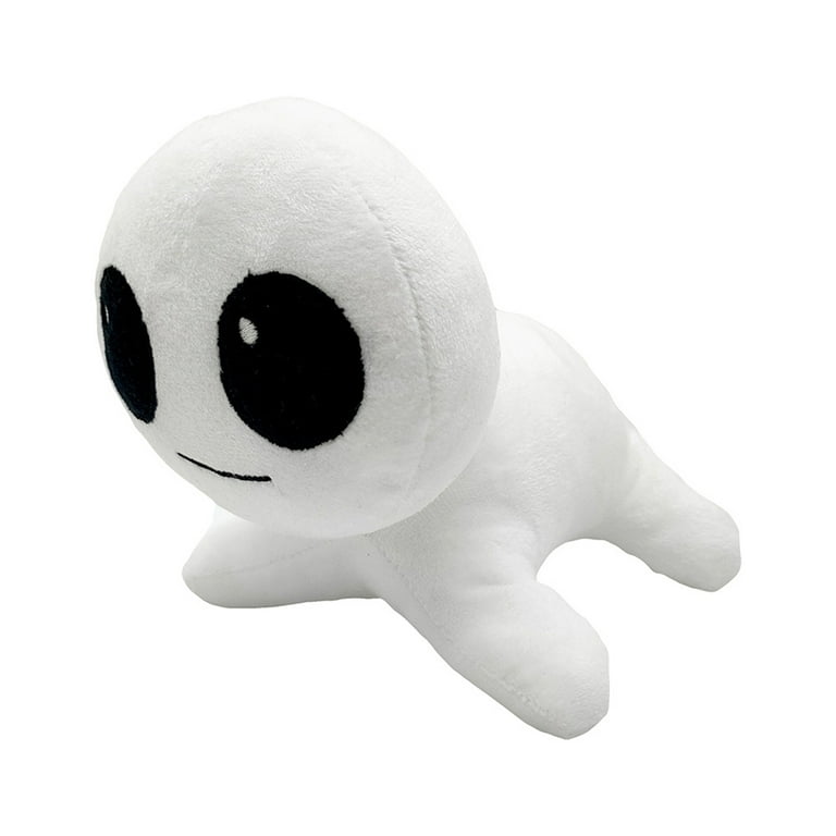 Creative Cartoon Lying Alien Plush Toy Cute White Stuffed Doll Gifts for Kids