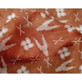 thumbnail image 4 of oneOone Silk Tabby Fabric Arrow Sign & Check Kasuri Print Sewing Fabric BTY 42 Inch Wide, 4 of 4