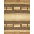 thumbnail image 1 of Ahgly Company Machine Washable Indoor Rectangle Abstract Light Brown Area Rugs, 8' x 12', 1 of 7