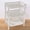 White481, variant on Three Tier Corner Storage Rack for Bathroom and Kitchen, Plastic Organizer Shelf for Toiletries Supplies Accessories and Compact Space Organization
