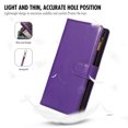 thumbnail image 5 of Dteck for Samsung Galaxy S23 Plus Case 6.6 Inch, S23+ 5G Wallet Phone Case with 9 Card Slots Zipper Pocket, PU Leather Folio Flip Stand Case with Wrist Strap for Samsung S23+,Purple, 5 of 6