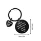 thumbnail image 2 of Encuentra, Llave Inspiracional Acero Inoxidable, Llavero Amor Estímulo Regalo, Estilo Minimalista, Plegable Portátil, Marco De Metal, Para Escritorio De Oficina, 2 of 8