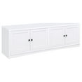 thumbnail image 3 of Laughlin 3-piece Entertainment Center TV Stand White, 3 of 18