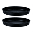 thumbnail image 2 of 2PCS Black Lazy Organizer 10Inch,Rotating Turntable for Kitchen, Cabinet, Vanity, Bathroom, Pantry Storage Organizer,2 * 10 Inch Lazy Susan Organizer,Black, 2 of 6