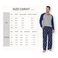 thumbnail image 4 of MINTREUS Men's Pajama Set Lightweight Sleepwear Long Sleeve Shirts and Bottoms Soft Comfy Pjs with Pockets, 4 of 7