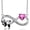 10-October, variant on Panda Necklace 925 Sterling Silver Birthstone Necklace for Women Infinity Panda Jewelry Christmas Birthday Gifts for Mom Grandma Daughter Wife Her