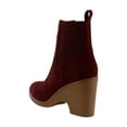 thumbnail image 3 of Aerosoles Mylo Women's Boots Burgundy Suede Size 11 M, 3 of 8